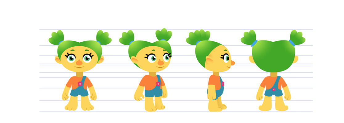 Позы персонажа Саня – фестиваль Магика 2022